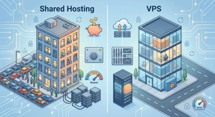 Prestataire digital et hébergement web : comprendre ce que vous payez vraiment (mutualisé, VPS, infogérance) et qui est responsable en cas de panne